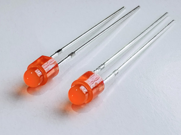 3MM塔形耐高溫LED